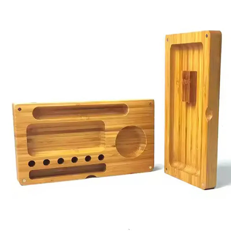 Premium Bamboo Rolling Tray