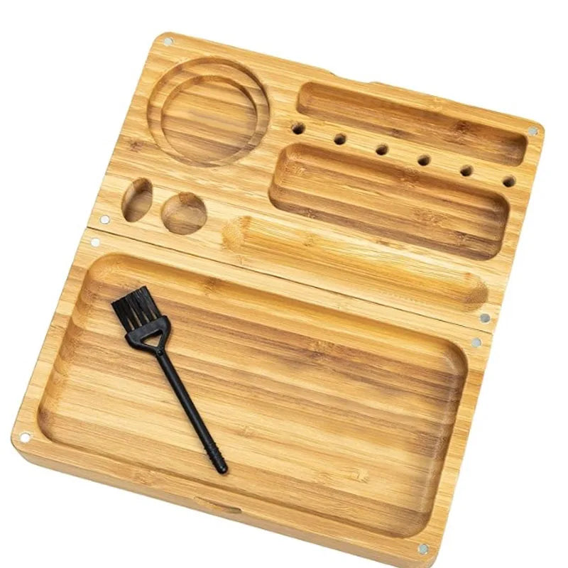 Premium Bamboo Rolling Tray